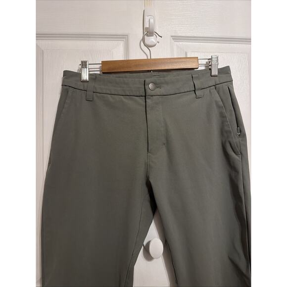 Lululemon Mens Commission Pant Classic 29" Warpstreme Grey Sage Size 30 - Picture 2 of 7